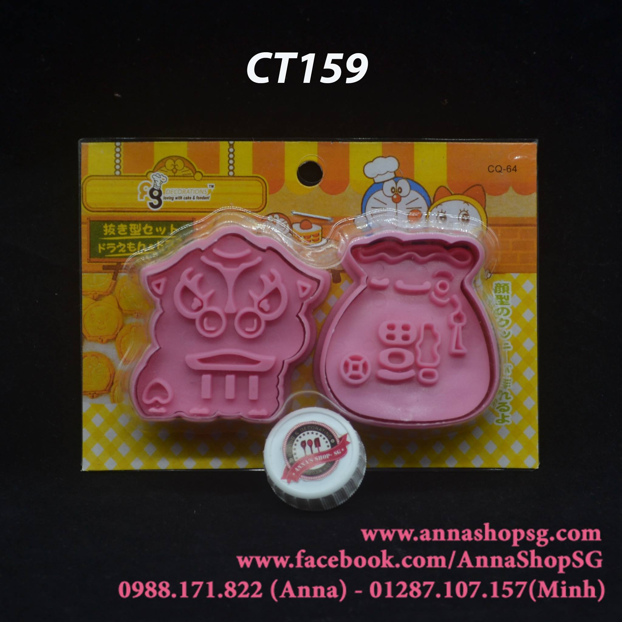 CUTTER LÂN VÀ TÚI TIỀN CT159