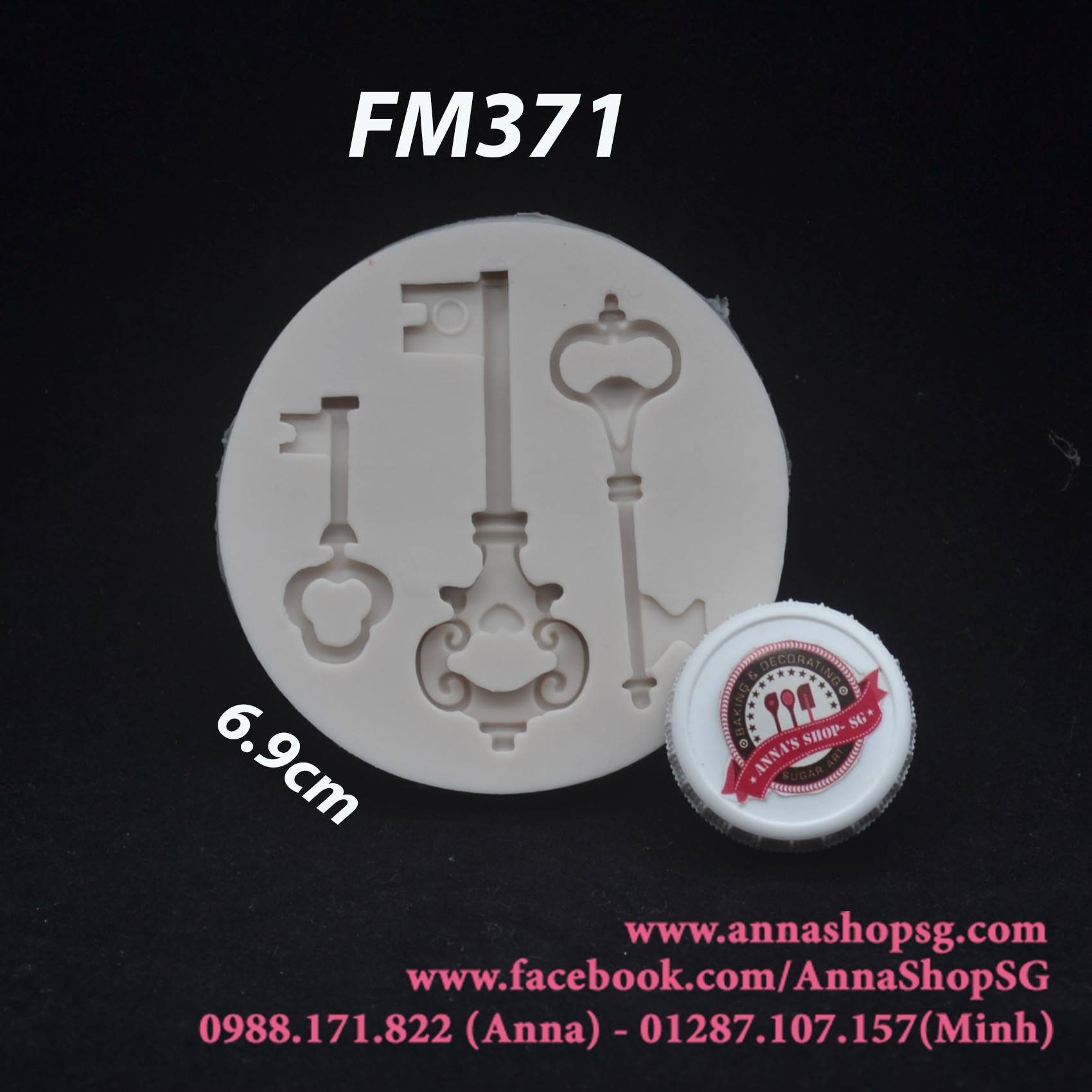 KHUÔN 3 CHÌA KHÓA FM371