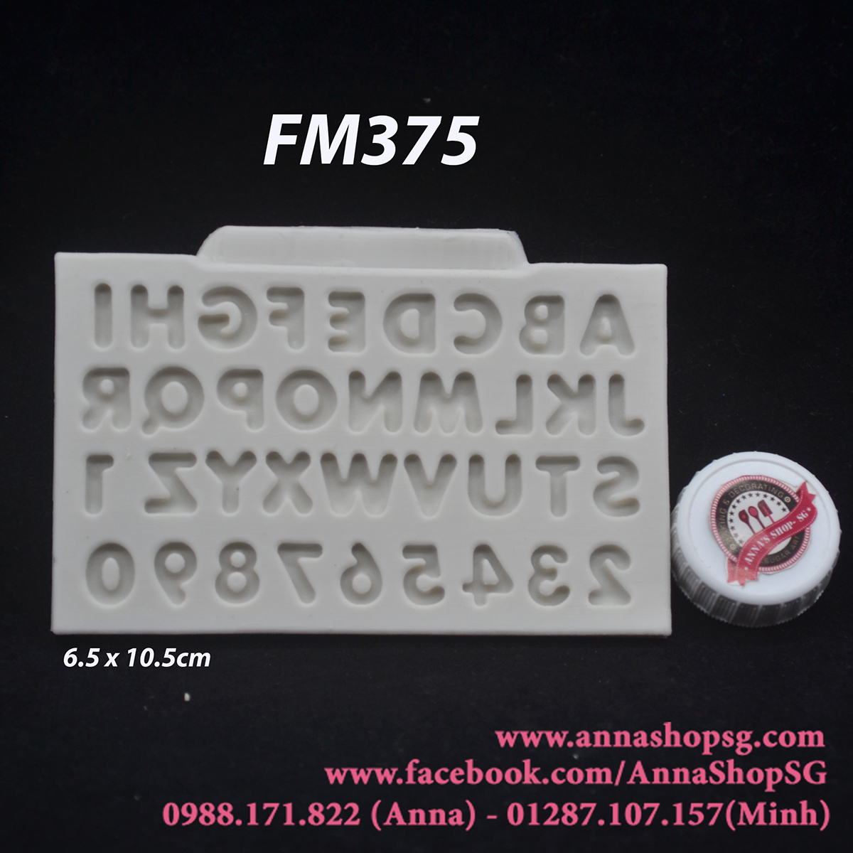 KHUÔN CHỮ VÀ SỐ MINI FM375