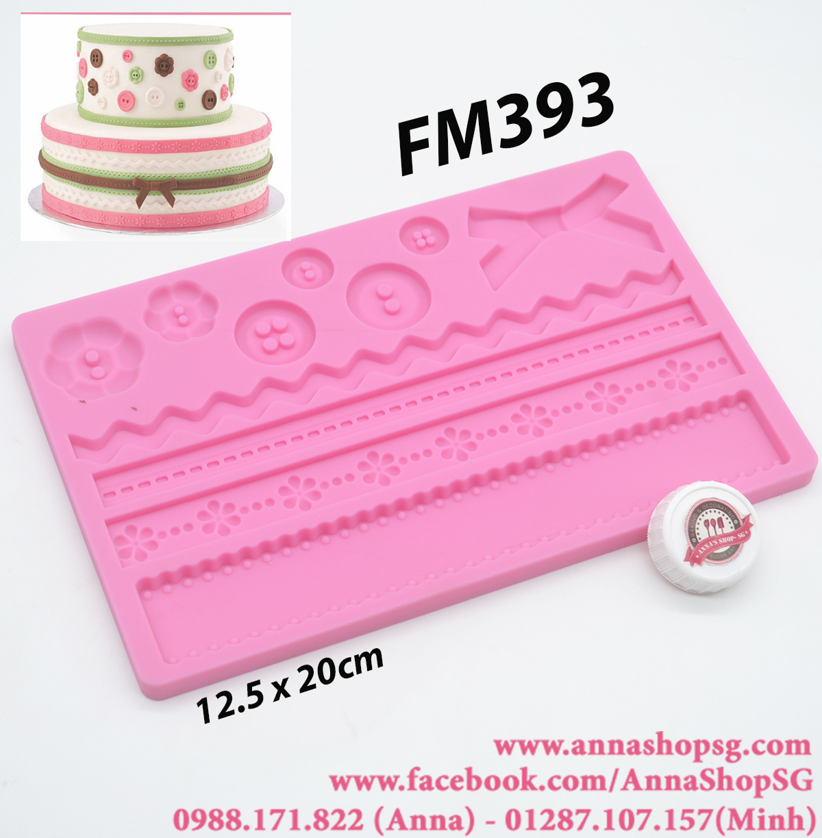 KHUÔN MẪU WILTON FM393