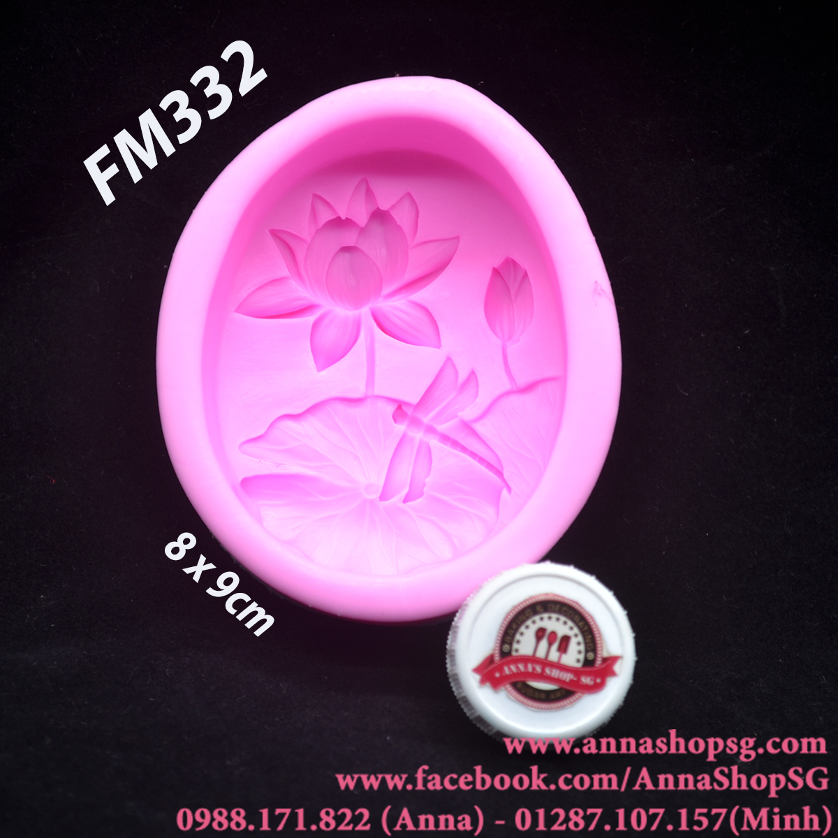 KHUÔN HOA SEN FM332