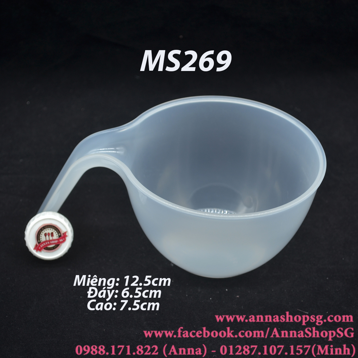 CHÉN TRỘN KEM MẪU MỚI MS269