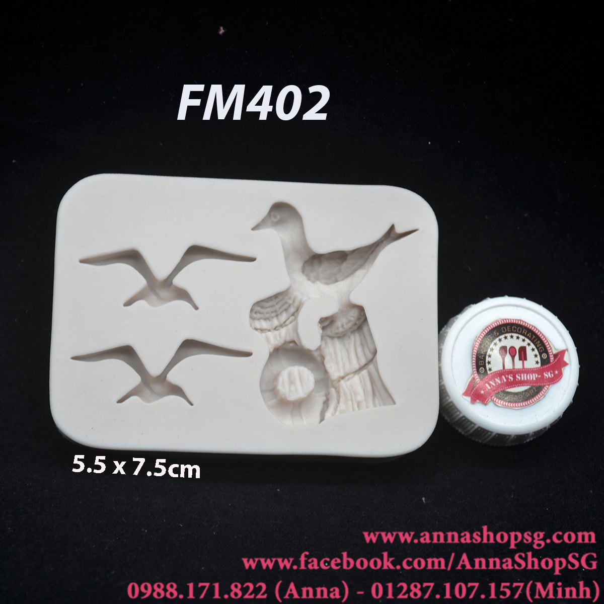 KHUÔN CHIM HẢI ÂU FM402