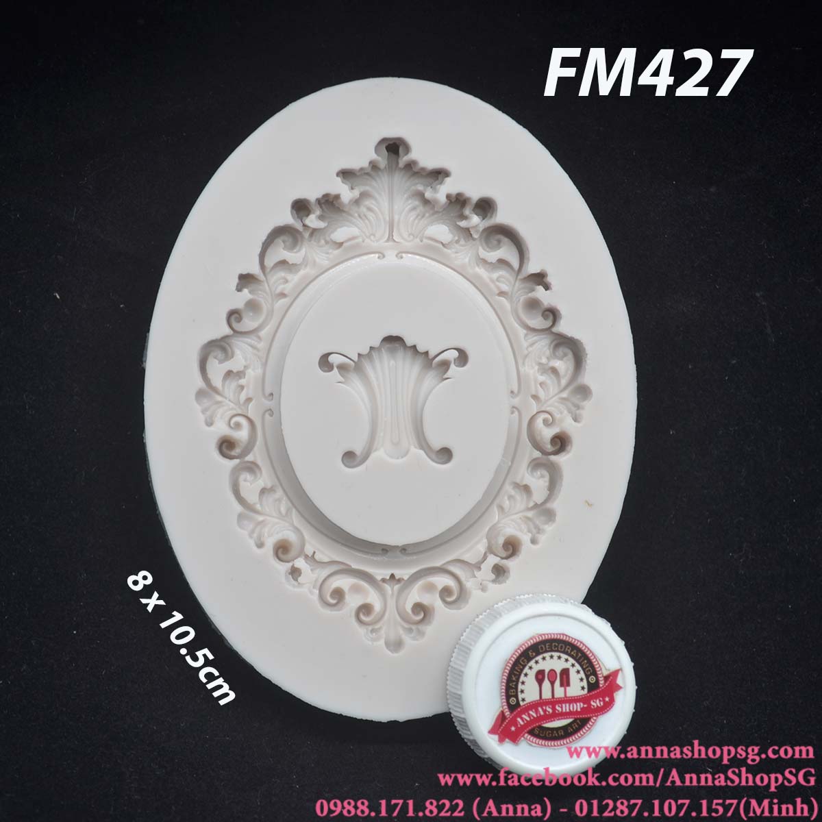 KHUÔN VIỀN BẢNG TÊN FM427