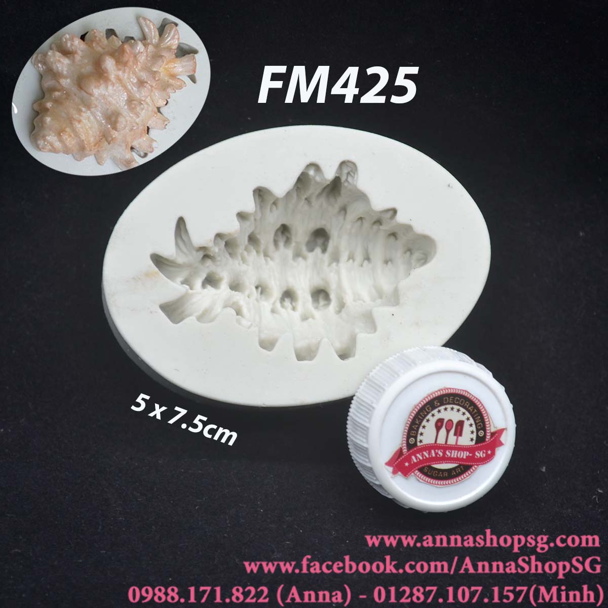 KHUÔN VỎ ỐC FM425
