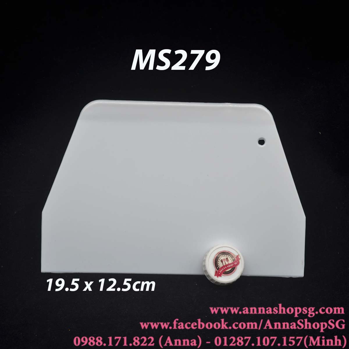 MIẾNG CHÀ LÁNG, CẮT BỘT LỚN MS279