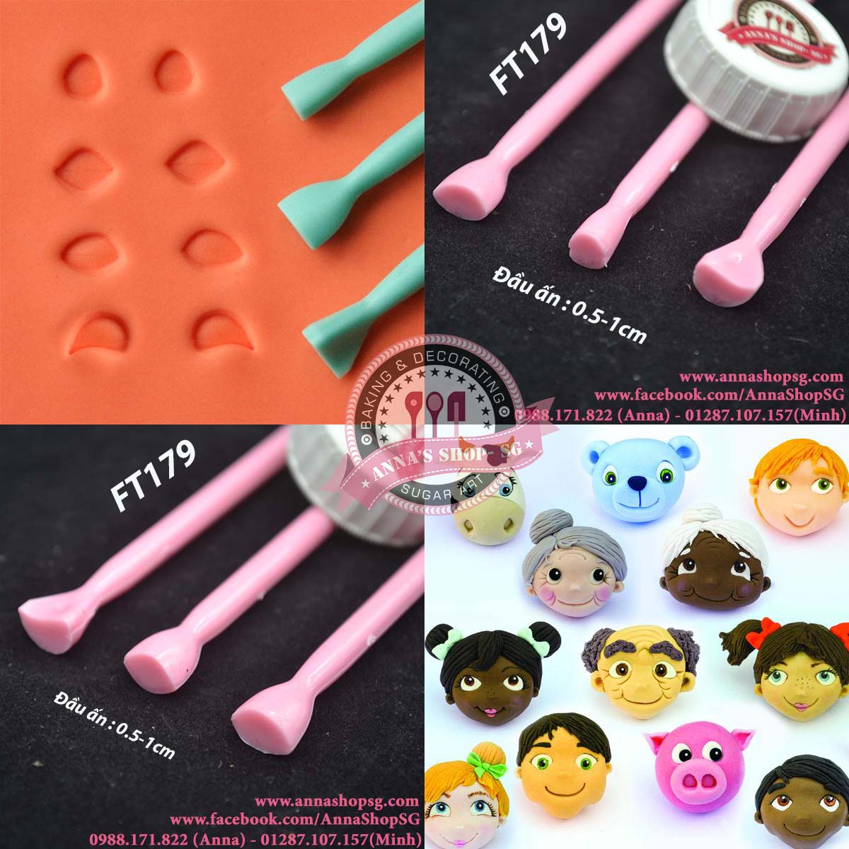 FT179 BỘ DỤNG CỤ ẤN MẮT