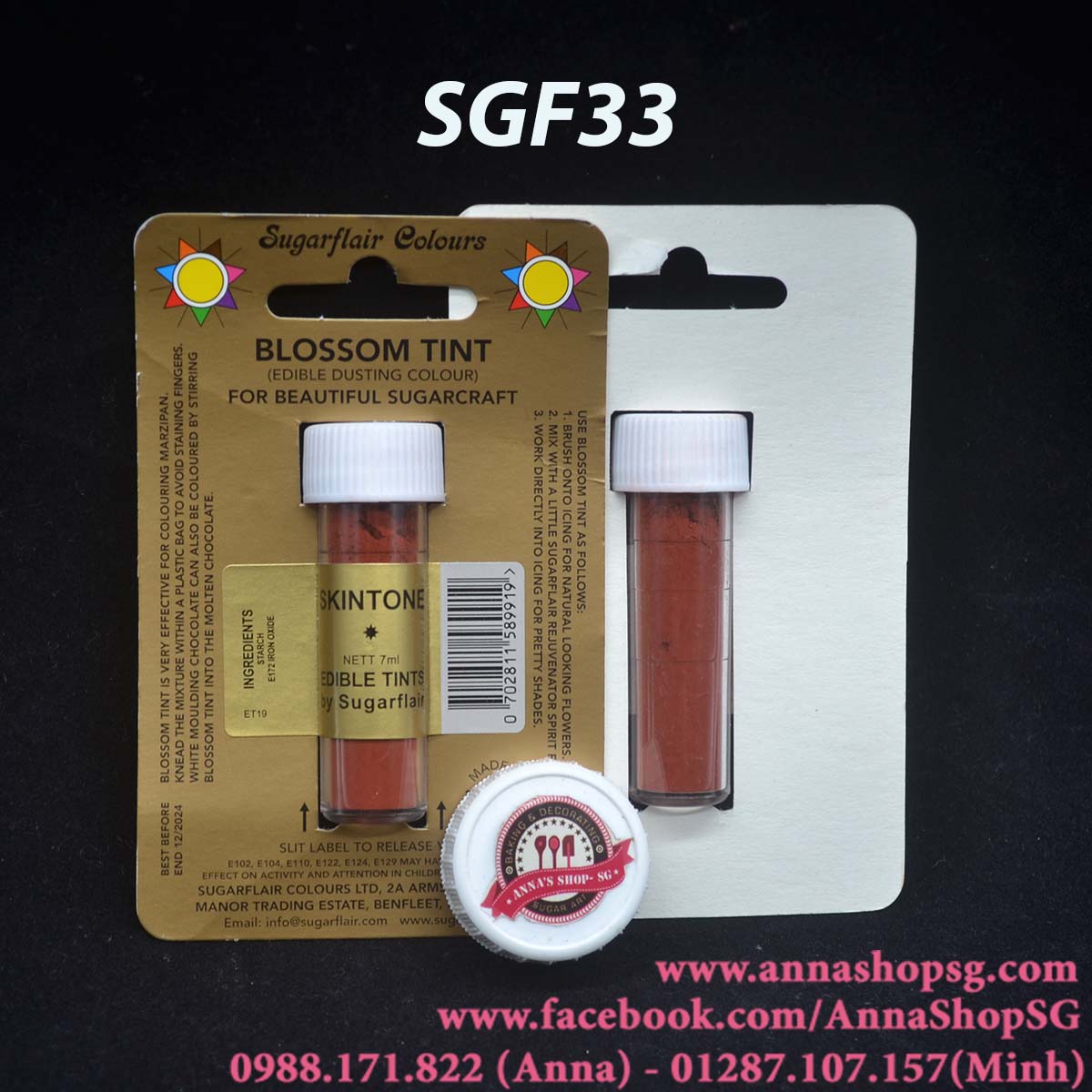 MÀU TÔ HOA PETALDUST SKINTONE(Pink Honey) SGF33