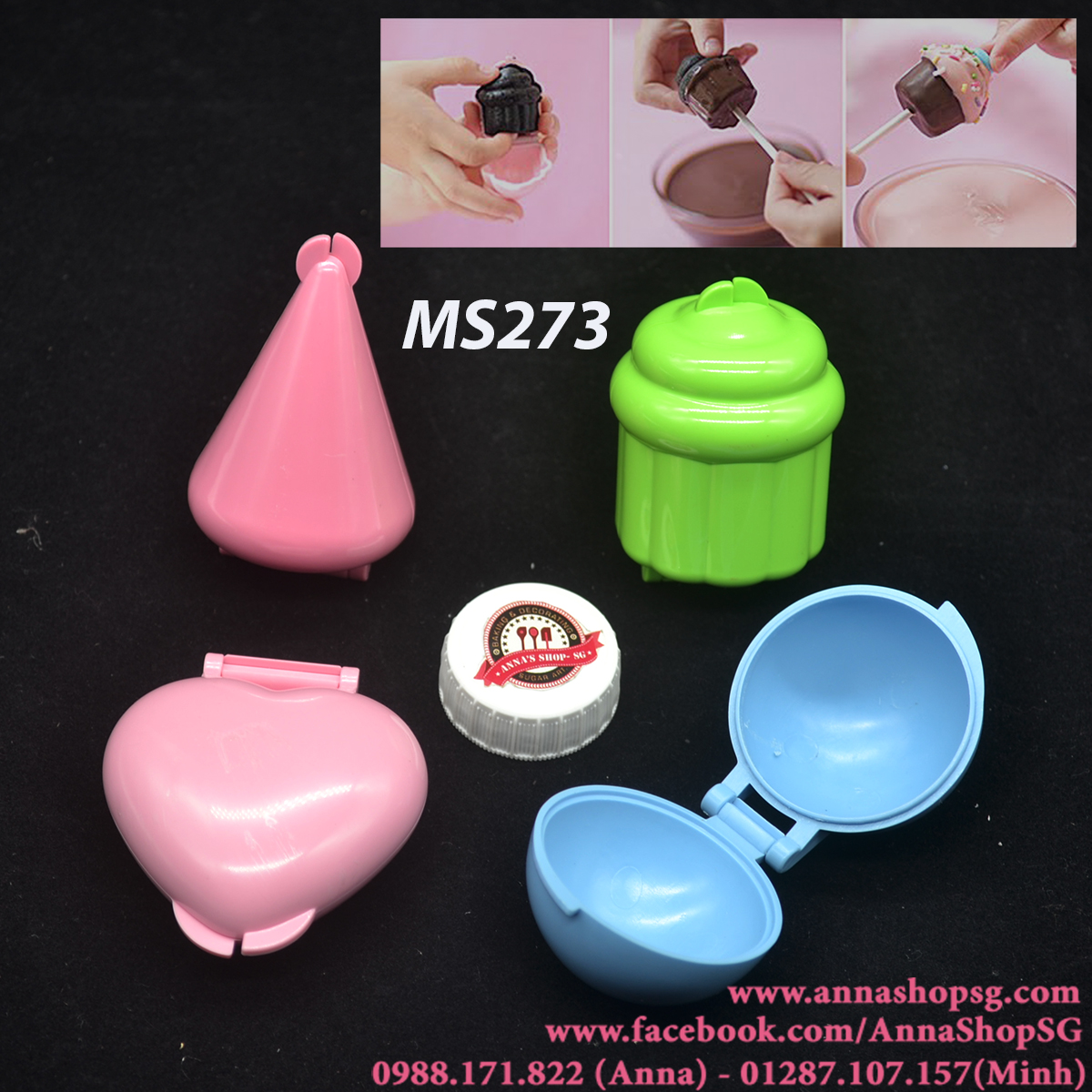SET KHUÔN LÀM CAKEPOP MS273