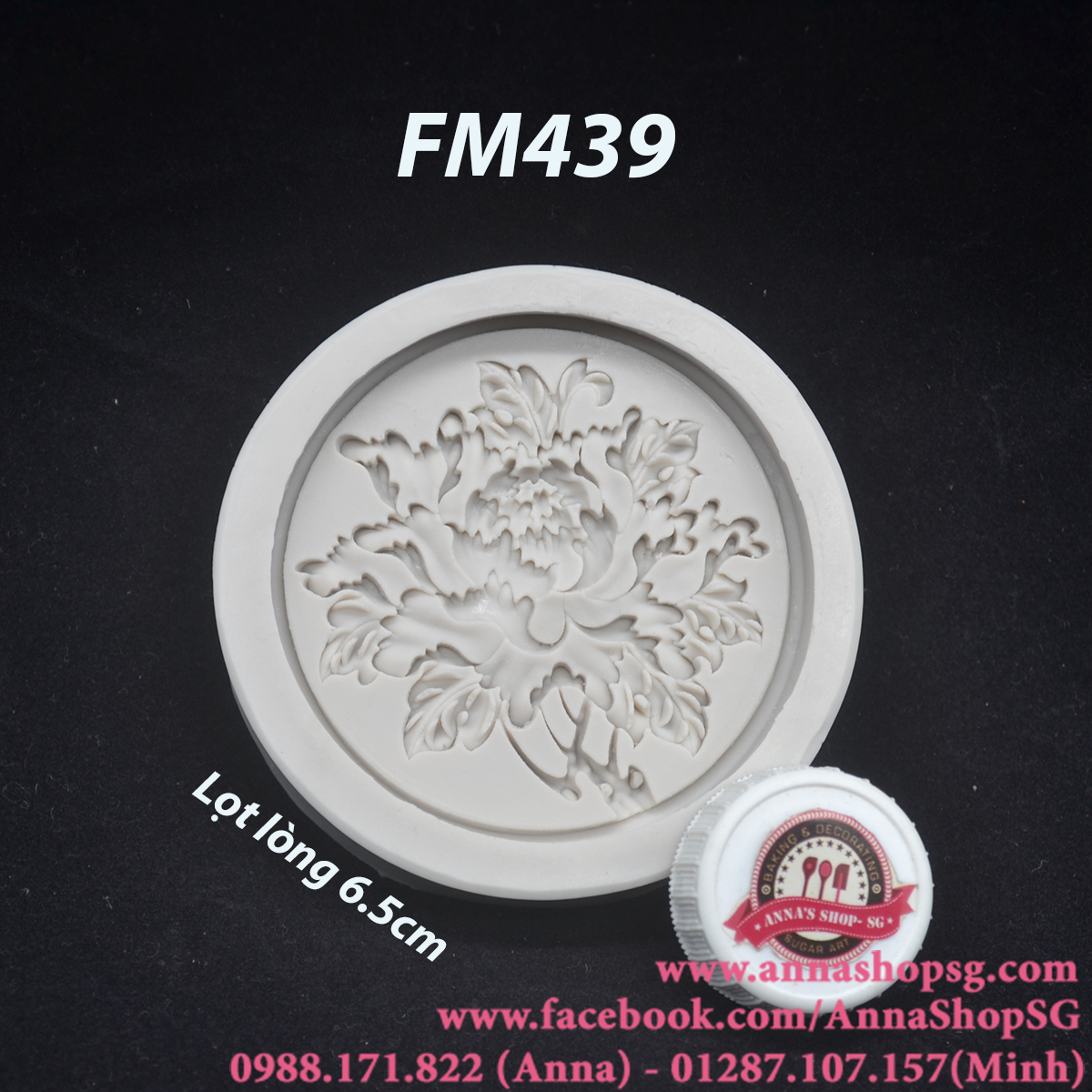KHUÔN HOA MẪU ĐƠN FM439