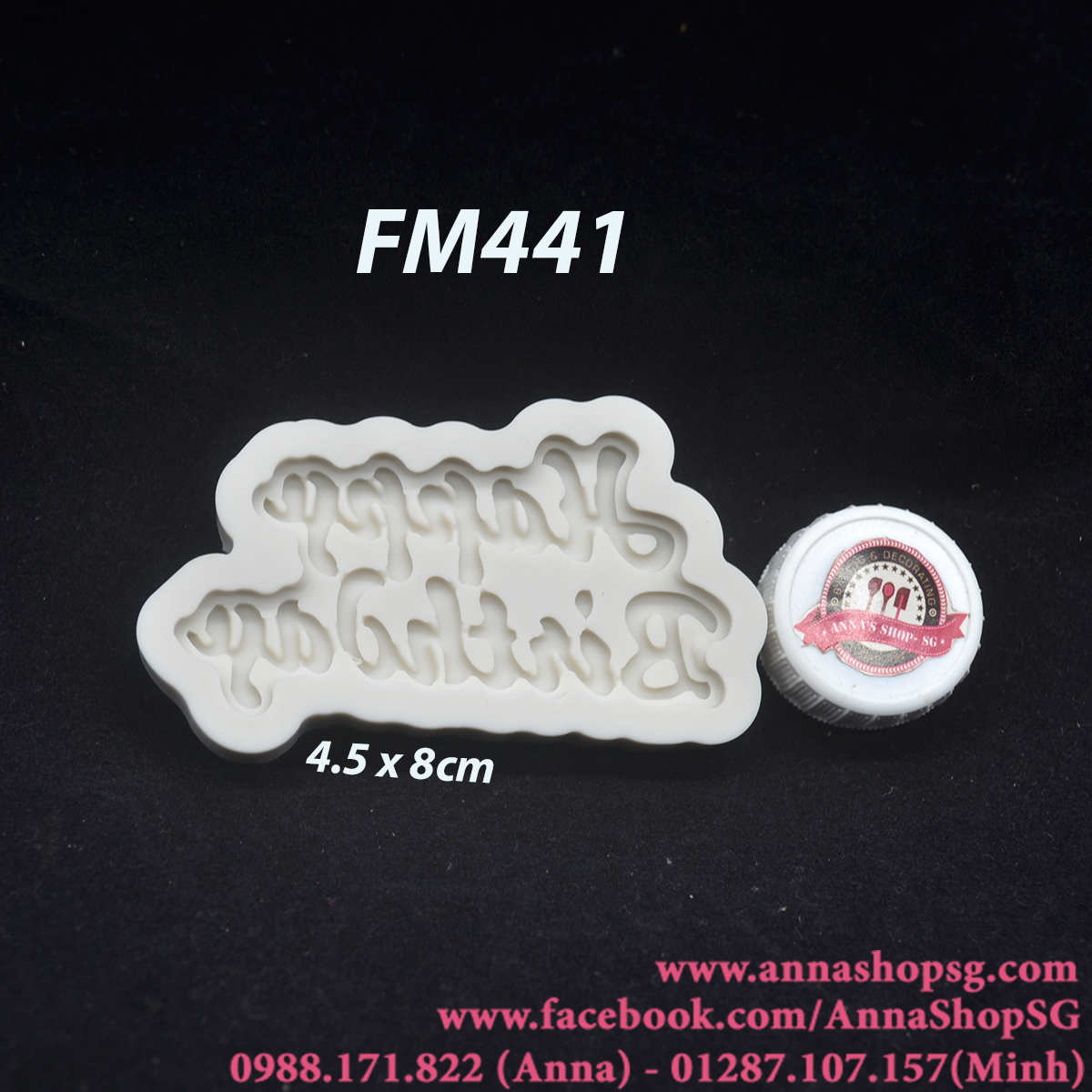 KHUÔN HAPPY BIRTHDAY FM441