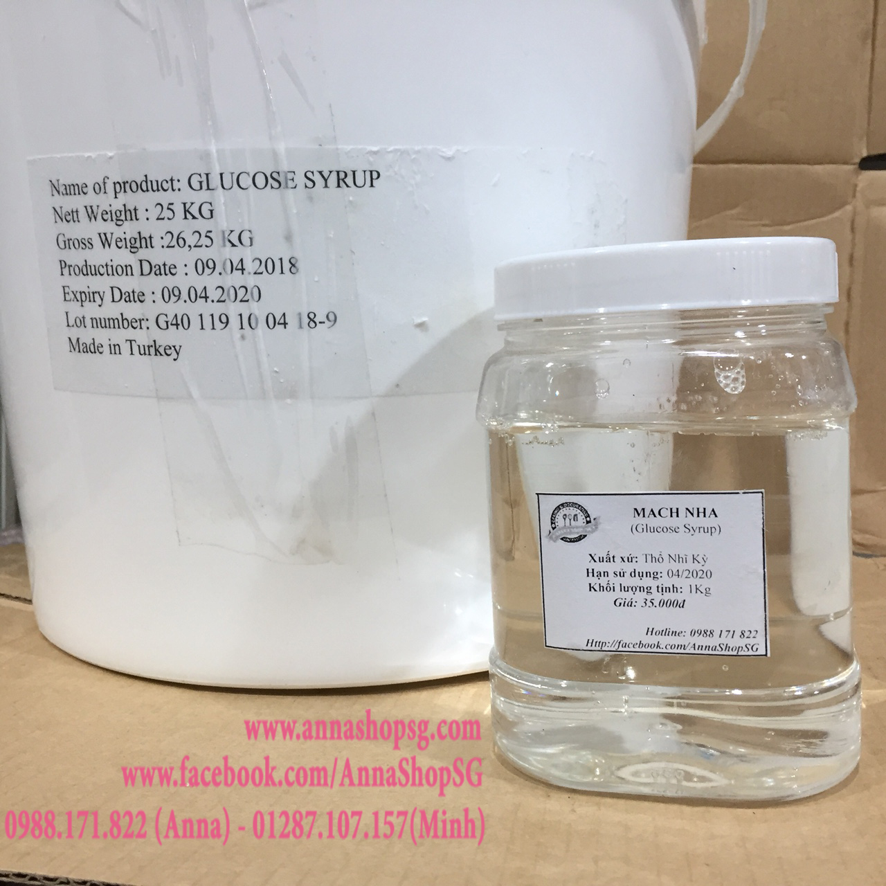 Mạch nha ( Glucose SyRup) 1kg