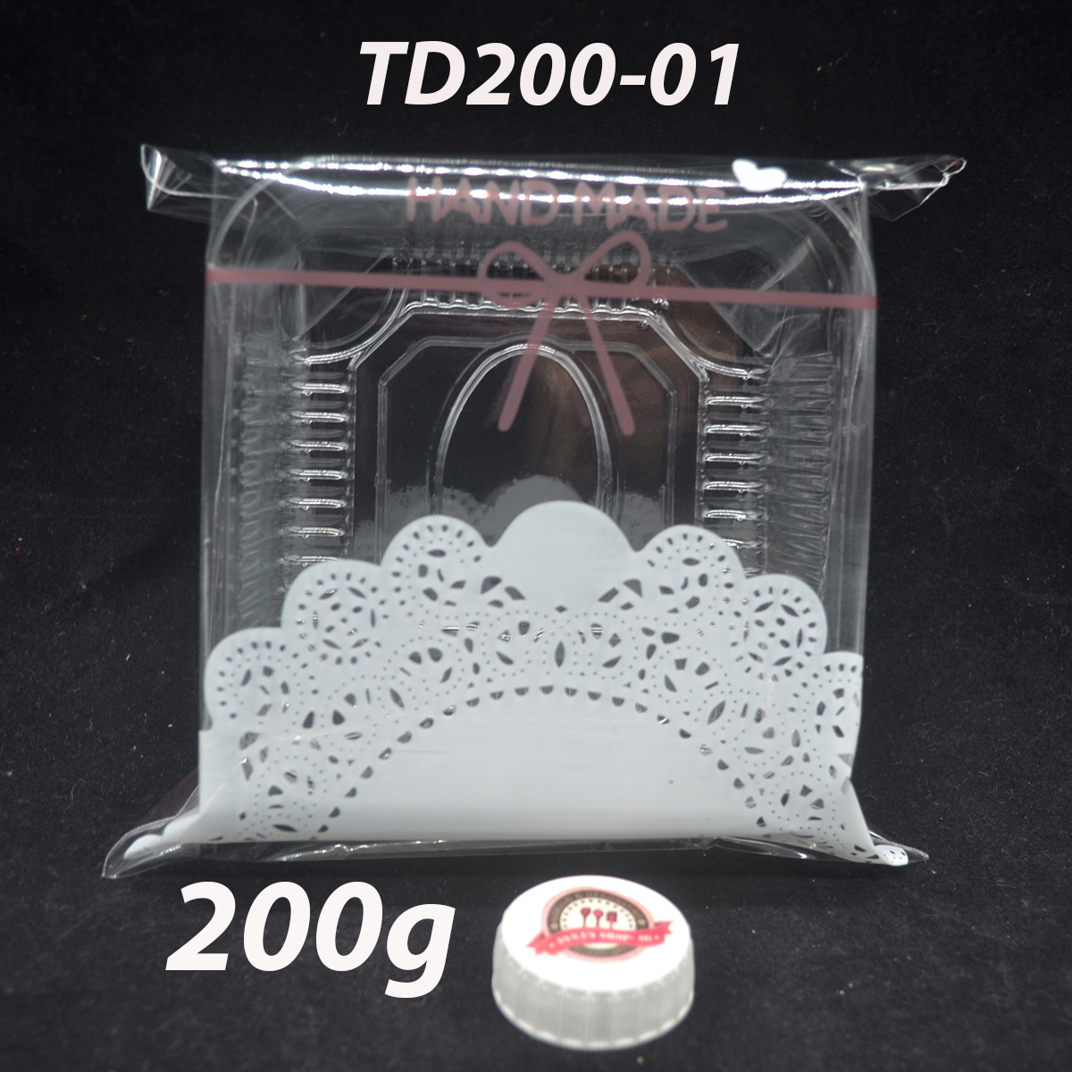 100 TÚI DÁN BÁNH 200g TD200-01