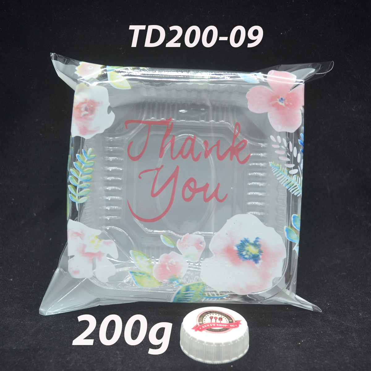 100 TÚI DÁN BÁNH 200g TD200-09