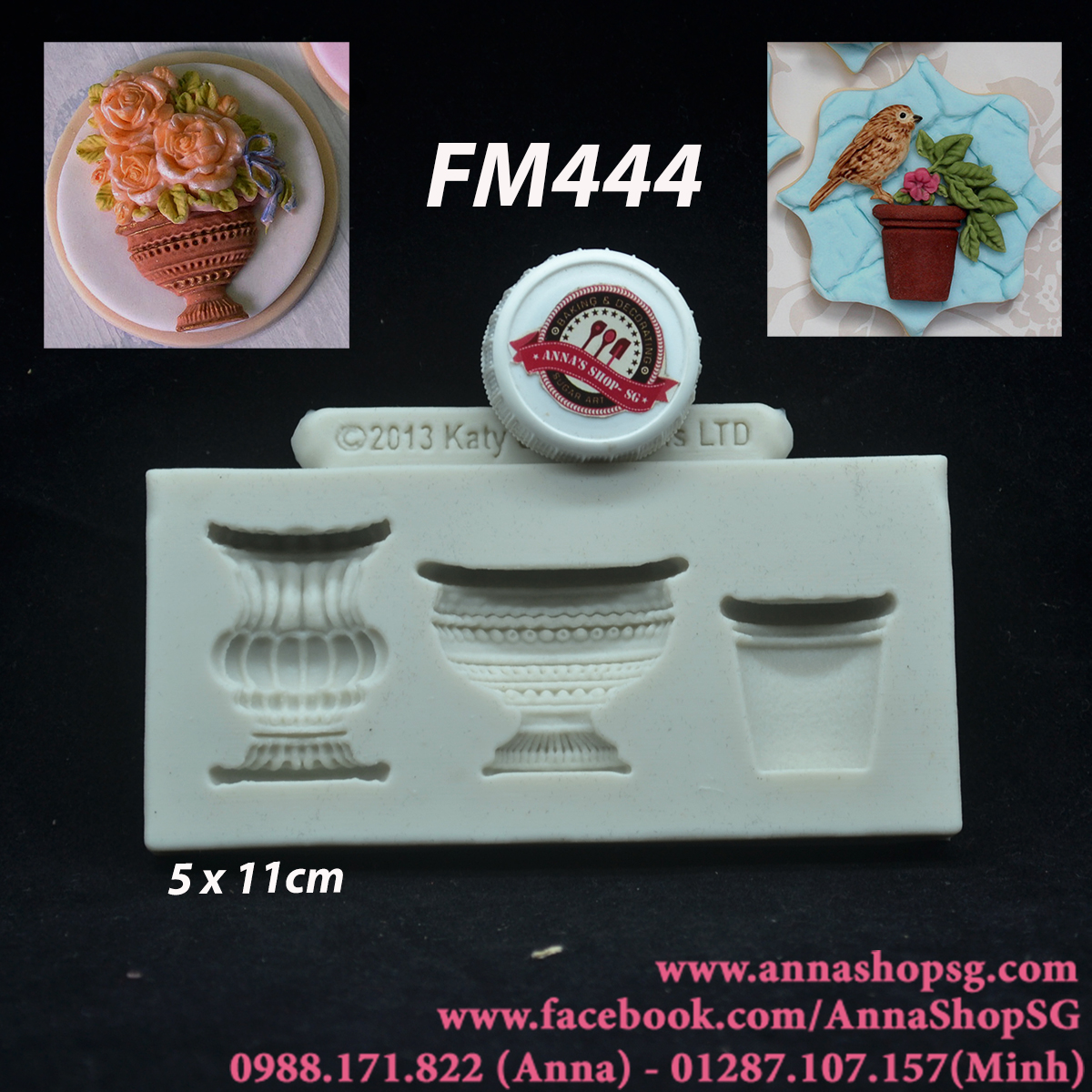 KHUÔN BÌNH HOA FM444