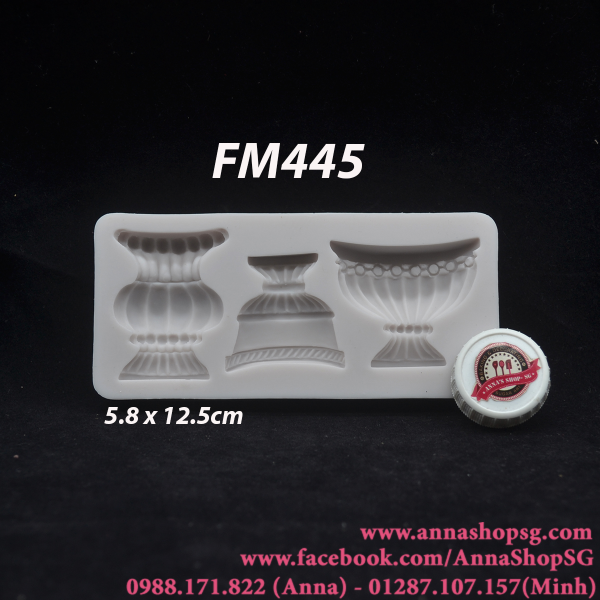 KHUÔN BÌNH HOA FM445