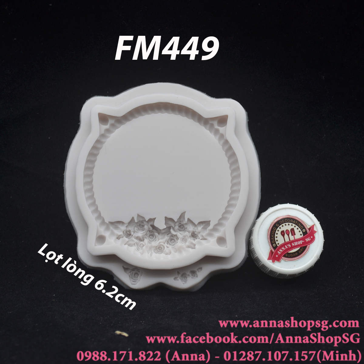 KHUÔN VIỀN TRÒN FM449