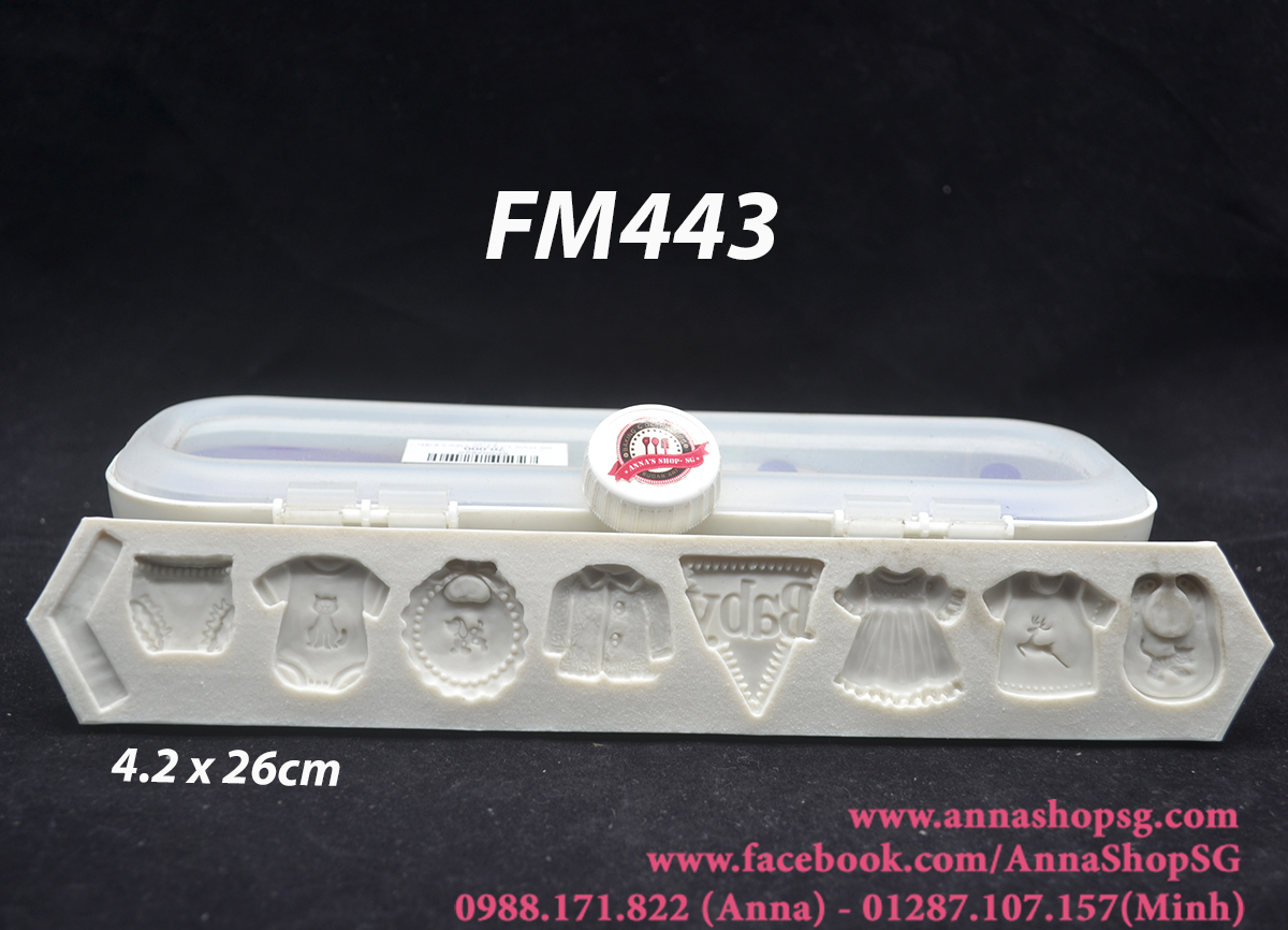 KHUÔN QUẦN ÁO EM BÉ FM443