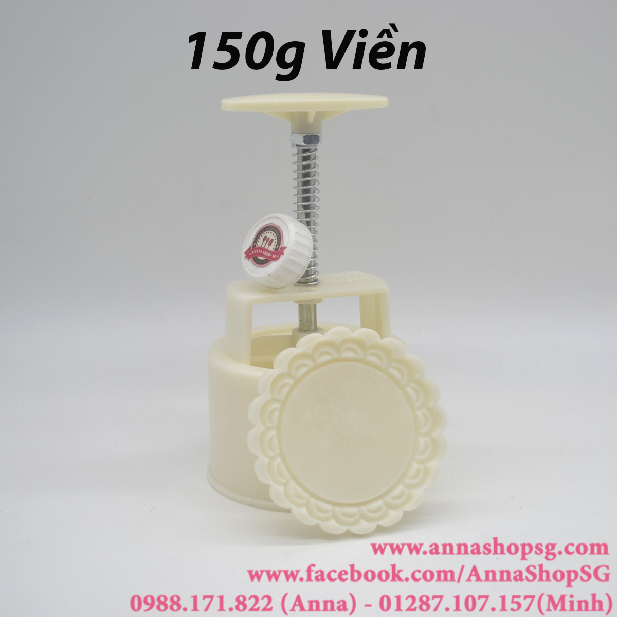 ẤN+MẶT TRƠN CÓ VIỀN 150g