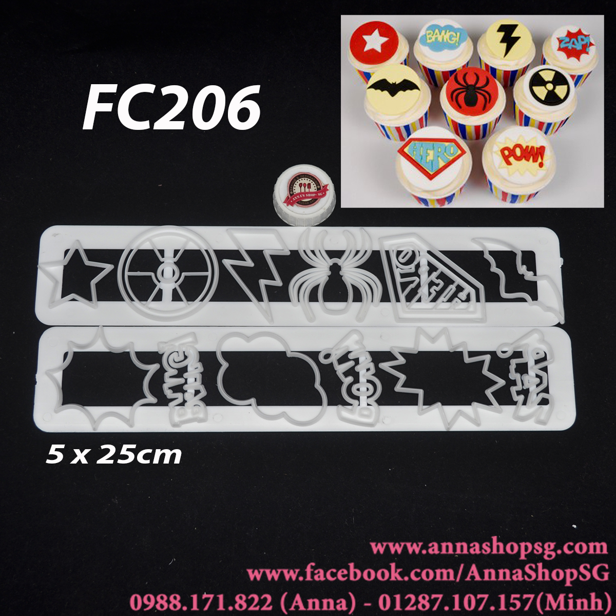 SET 2 THANH CẮT SIÊU ANH HÙNG FC206