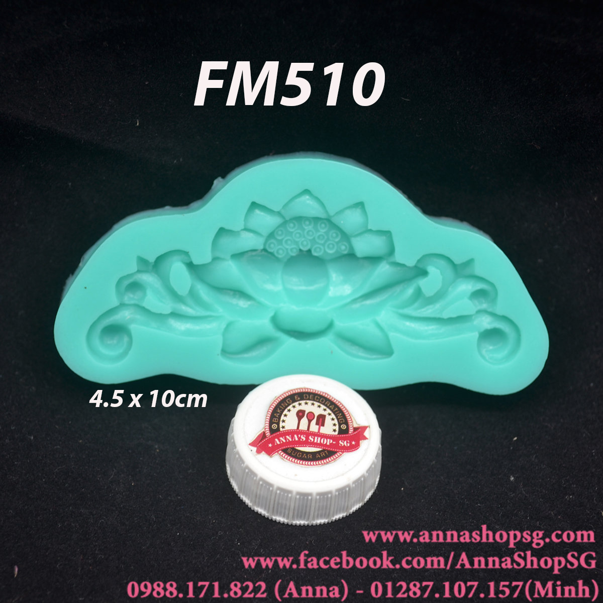 KHUÔN VIỀN HOA SEN FM510