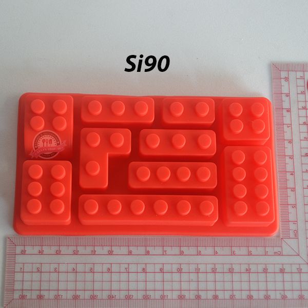 KHUÔN SILICON LEGO CHỮ NHẬT Si90