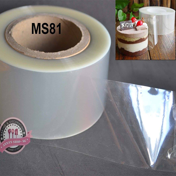 MS81 NYLON BỌC BÁNH MOUSSE CAO 6CM