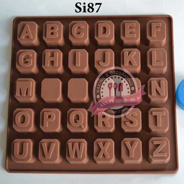 KHUÔN SILICON CHỮ VUÔNG Si87
