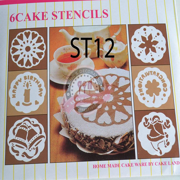 STENCIL SET 18cm ST12