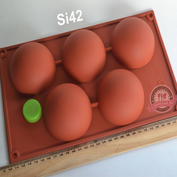 KHUÔN SILICON BÁN CẦU 8CM Si42