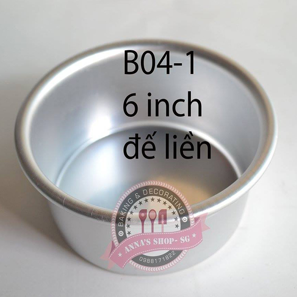 KHUÔN TRÒN ĐẾ LIỀN 15cm  B01