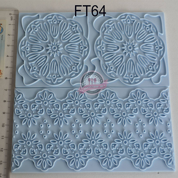 FT064 BỘ 2 MIẾNG ẤN TẠO HOA VĂN