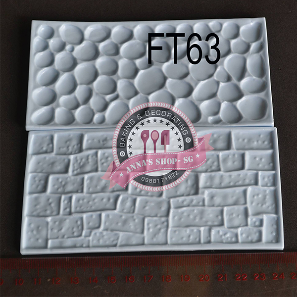 FT063 BỘ 2 MIẾNG ẤN TẠO HOA VĂN