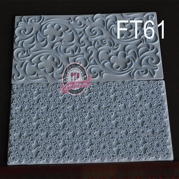 FT061 BỘ 2 MIẾNG ẤN TẠO HOA VĂN