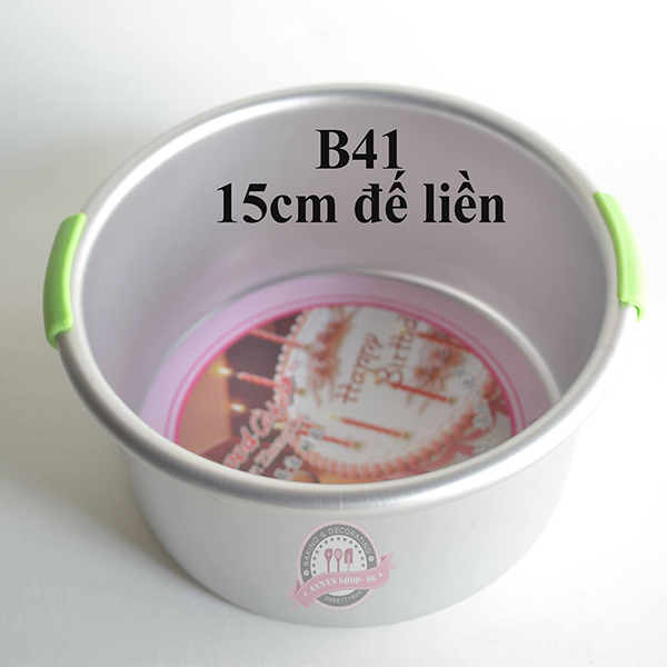 KHUÔN TRÒN ĐẾ LIỀN 15CM ZHENG DI B41
