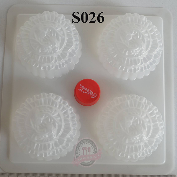 KHUÔN RAU CÂU TRUNG THU 2 CÁ So26