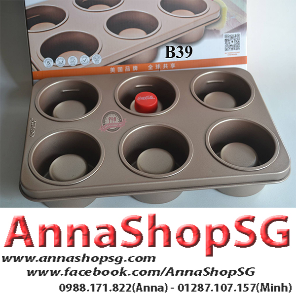 KHUÔN NƯỚNG CHÉN  B39