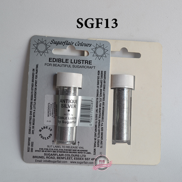 MÀU NHŨ BỘT (LUSTRE DUST) ANTIQUE SILVER SGF13