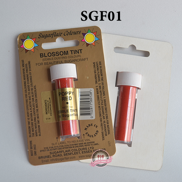MÀU PETAL DUST POPPY RED SGF01