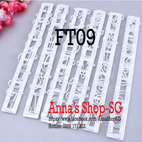 FT009 THANH CẮT CHỮ VÀ SỐ