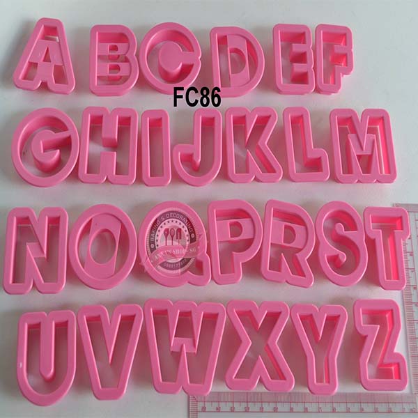 CUTTER CHỮ LỚN 4cm FC86