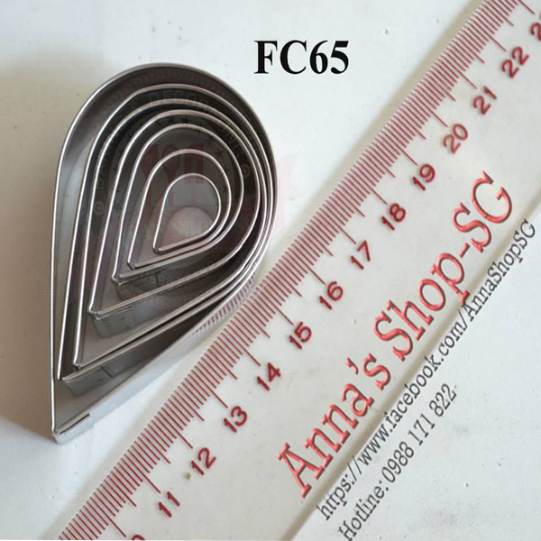 CUTTER GIỌT NƯỚC 6 SIZE FC65
