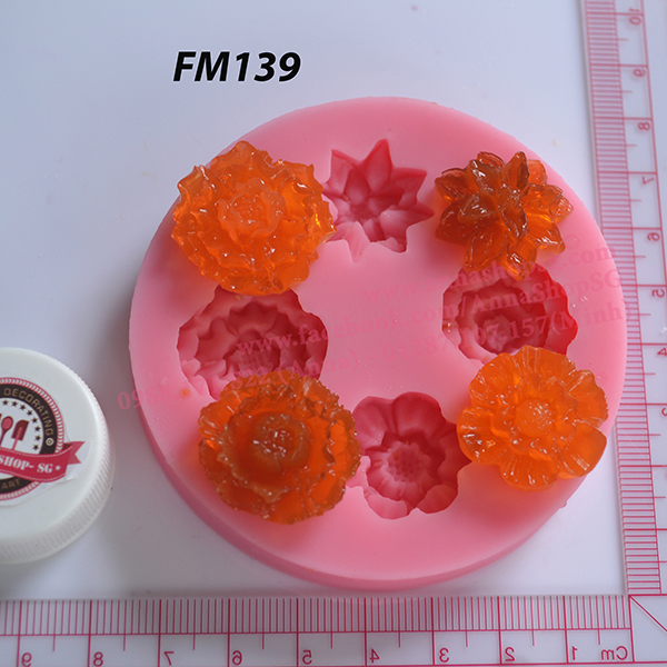 KHUÔN HOA NHỎ 4 KIỂU FM139