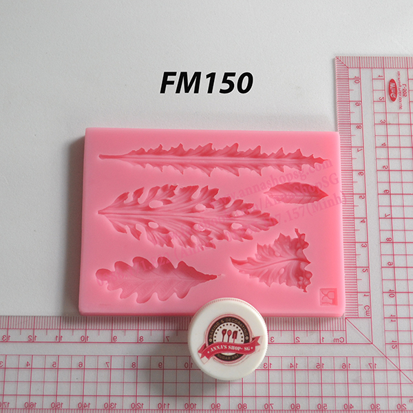 KHUÔN FONDANT LÁ CỔ FM150