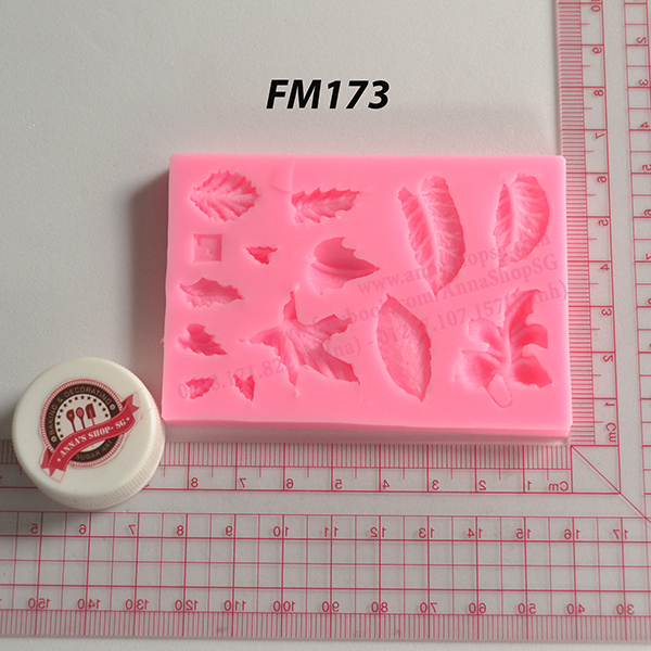 KHUÔN FONDANT LÁ MINI FM173