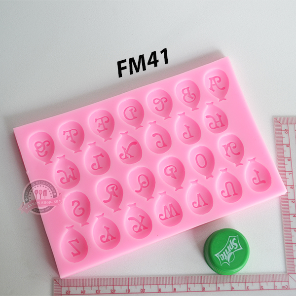 KHUÔN CHỮ BONG BÓNG FM41