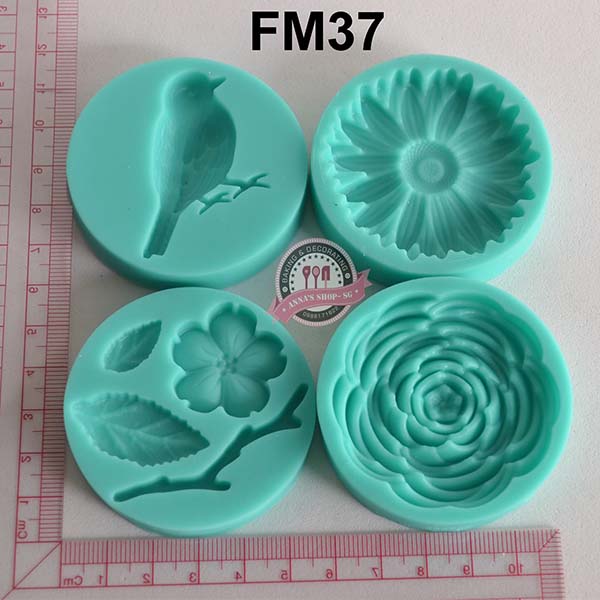 KHUÔN CHIM VÀ HOA FM37