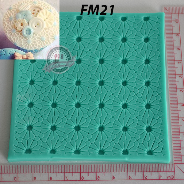 MIẾNG TẠO HOA VĂN CUPCAKE FM21