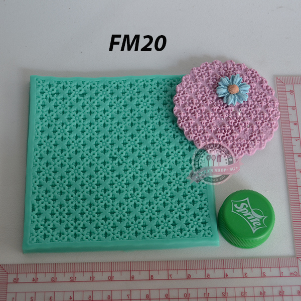 MIẾNG TẠO HOA VĂN CUPCAKE FM20