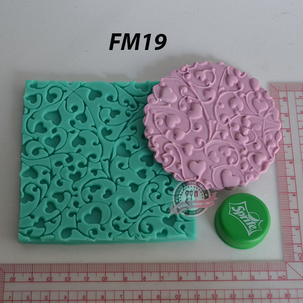 MIẾNG TẠO HOA VĂN CUPCAKE FM19